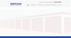 Desktop Screenshot of midtownmobileandstorage.com